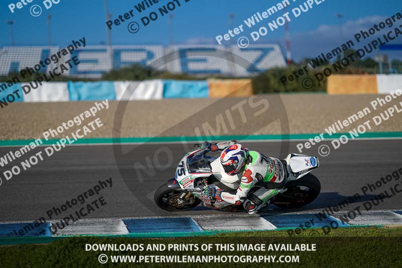 25 to 27th november 2017;Jerez;event digital images;motorbikes;no limits;peter wileman photography;trackday;trackday digital images